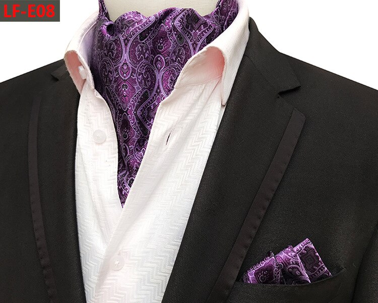 Ricnais-Conjunto de pañuelos de Cachemira Vintage para hombre, traje de caballero cuadrado con bolsillo, pañuelo Formal de boda