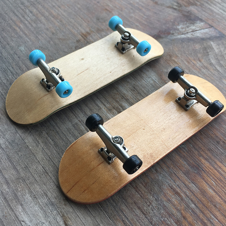 Bärhjul skid pad lönn trä finger skateboard legering stent lager hjul greppbräda
