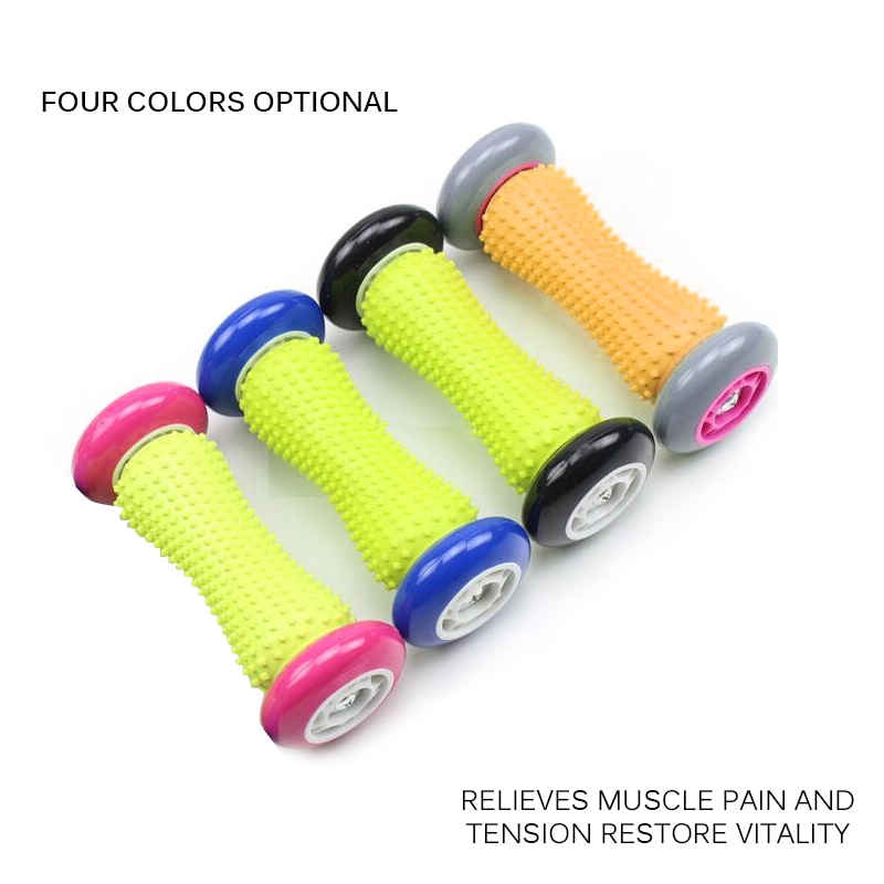 Yoga massager rulle træning colume rollor fitness dyb væv massage øvelse pilates bodybuilding fod foam roller fitness