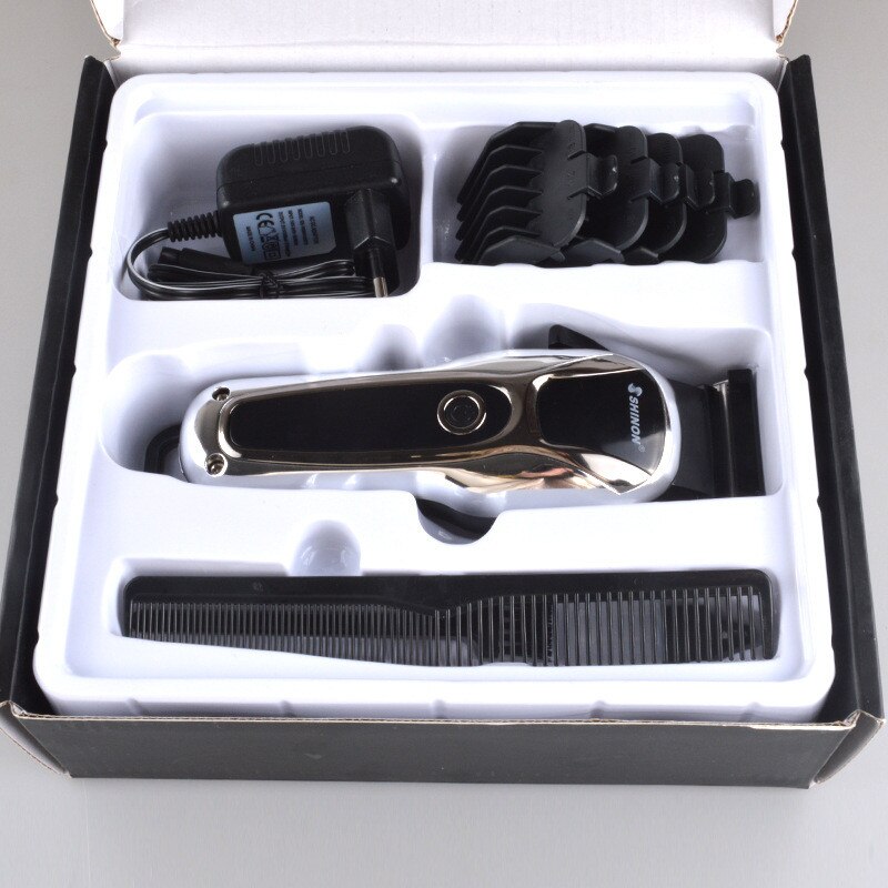 Lcd-scherm tondeuse, oplaadbaar/elektrisch, 2- werkmethode tondeuse, heren tondeuse + limietkam