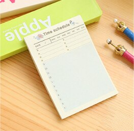 60Sheets Desktop Plan Book Notepad Sticky Note Tearable Notes Book Schedule Note Paper: Burgundy