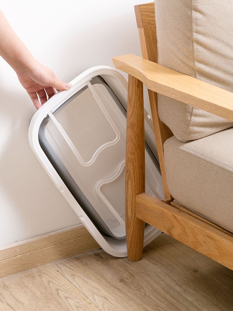 Portatile Pieghevole Mocio Secchio Rettangolare di Pulizia Del Veicolo Bacinella di Plastica per Uso Domestico di Grandi Dimensioni Mocio Barile Acqua Serbatoio di Stoccaggio