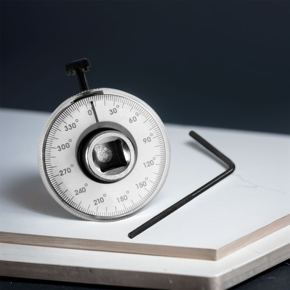 Llave dinamométrica, medidor de torsión, Dial, mango largo, medidor de llave dinamométrica para ajuste Angular de precisión, herramienta de medición de ángulo ajustable