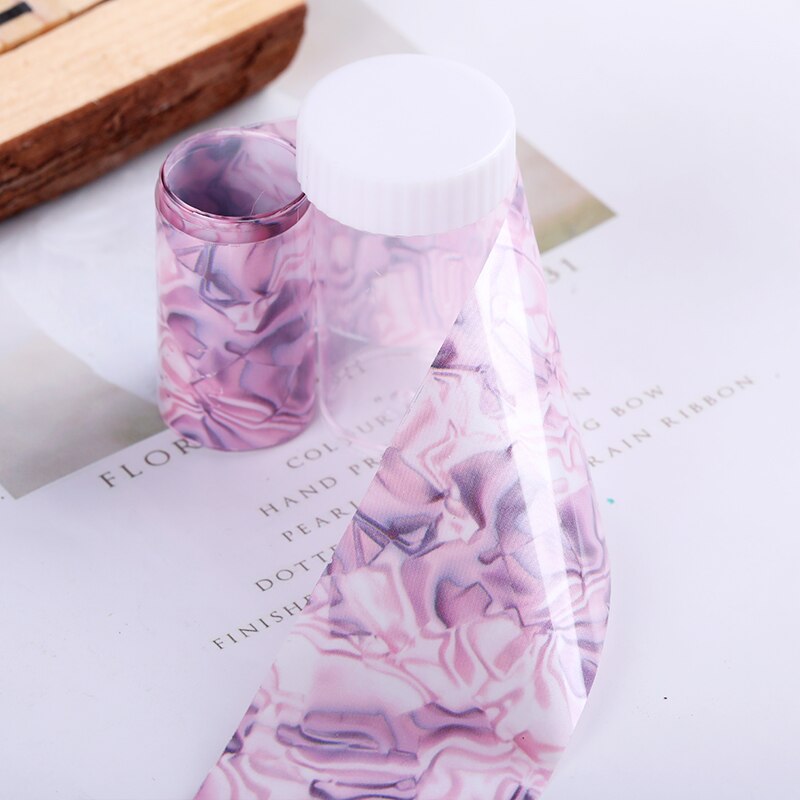 1 rouleau bleu caméléon ongles feuilles Aurora couleur Nail Art transfert autocollant toboggan Nail Art décalque été populaire ongles accessoires