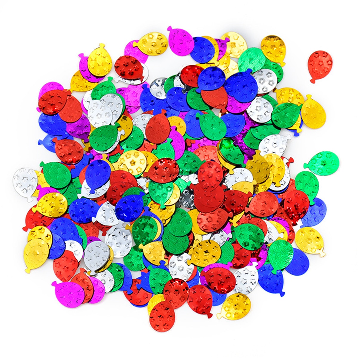 30g/Pack Glitter Confetti Decoration Happy Birthday Gold Letter Confetti for Wedding Birthday Party Table Decorations: Light Grey