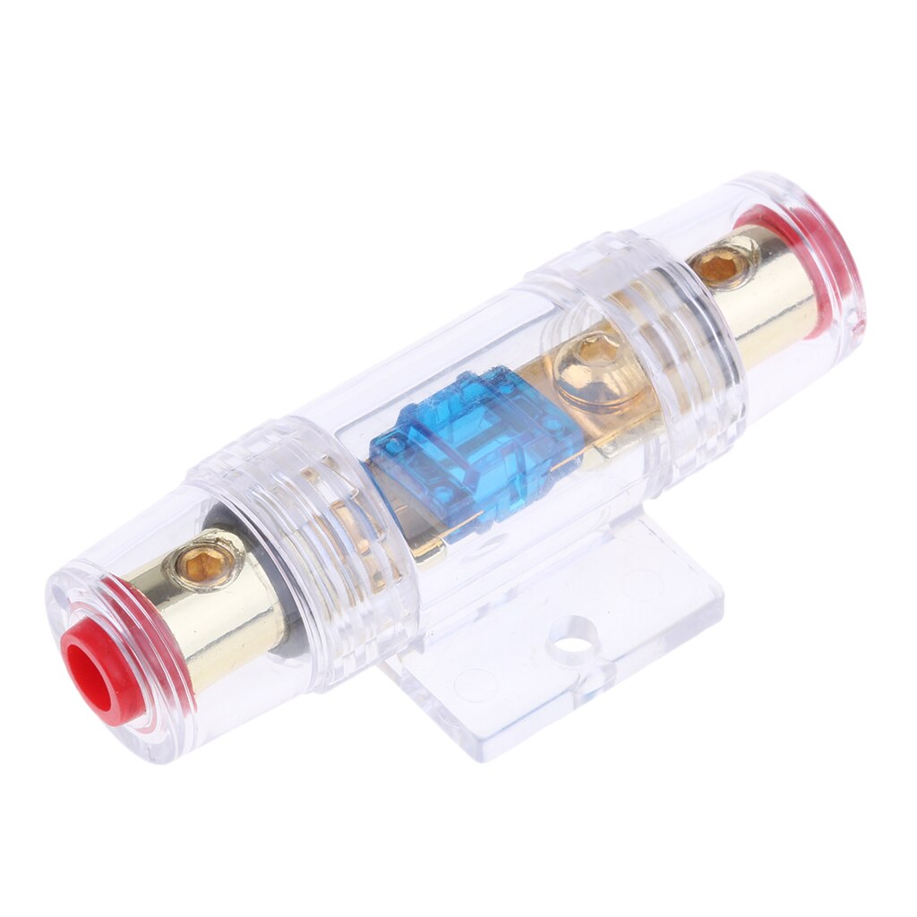 1PCS 60A Fuse Holder Fuseholder Block For Car Speaker Subwoofer Amplifier