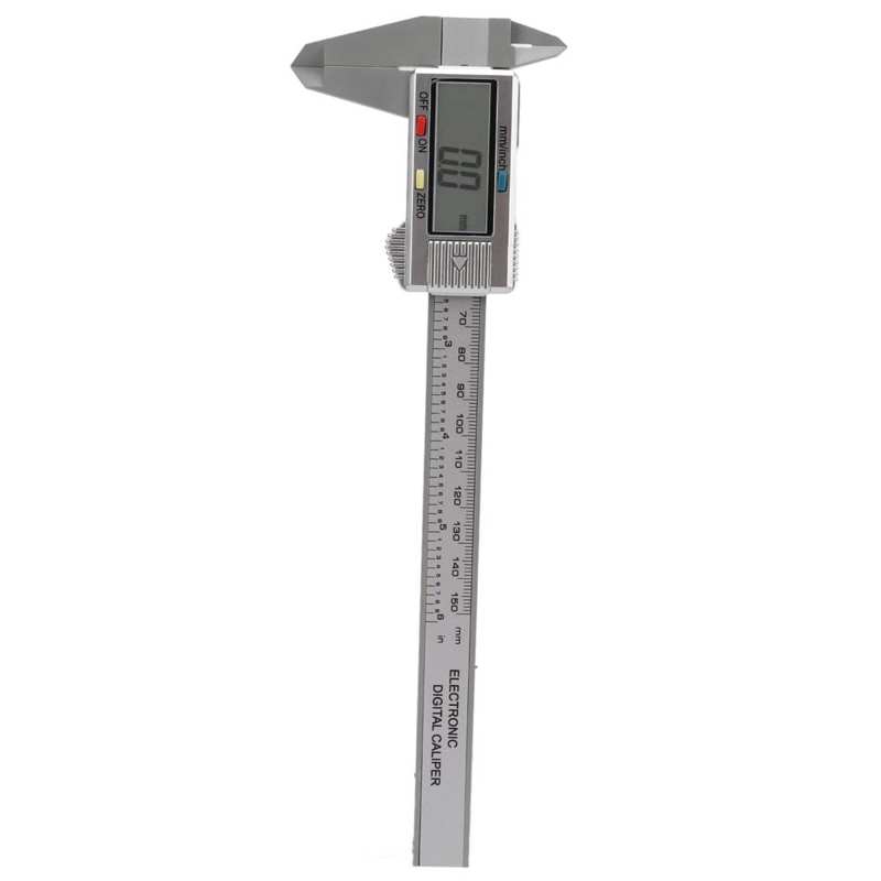 Electronic Large LCD Screen Display Caliper Digital Vernier Caliper Inch and Conversion Plastic for Differential