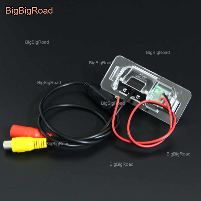 BigBigRoad For BMW Mini cooper R50 R52 R53 R56 2001 Car Rear View Reverse Backup waterproof parking camera