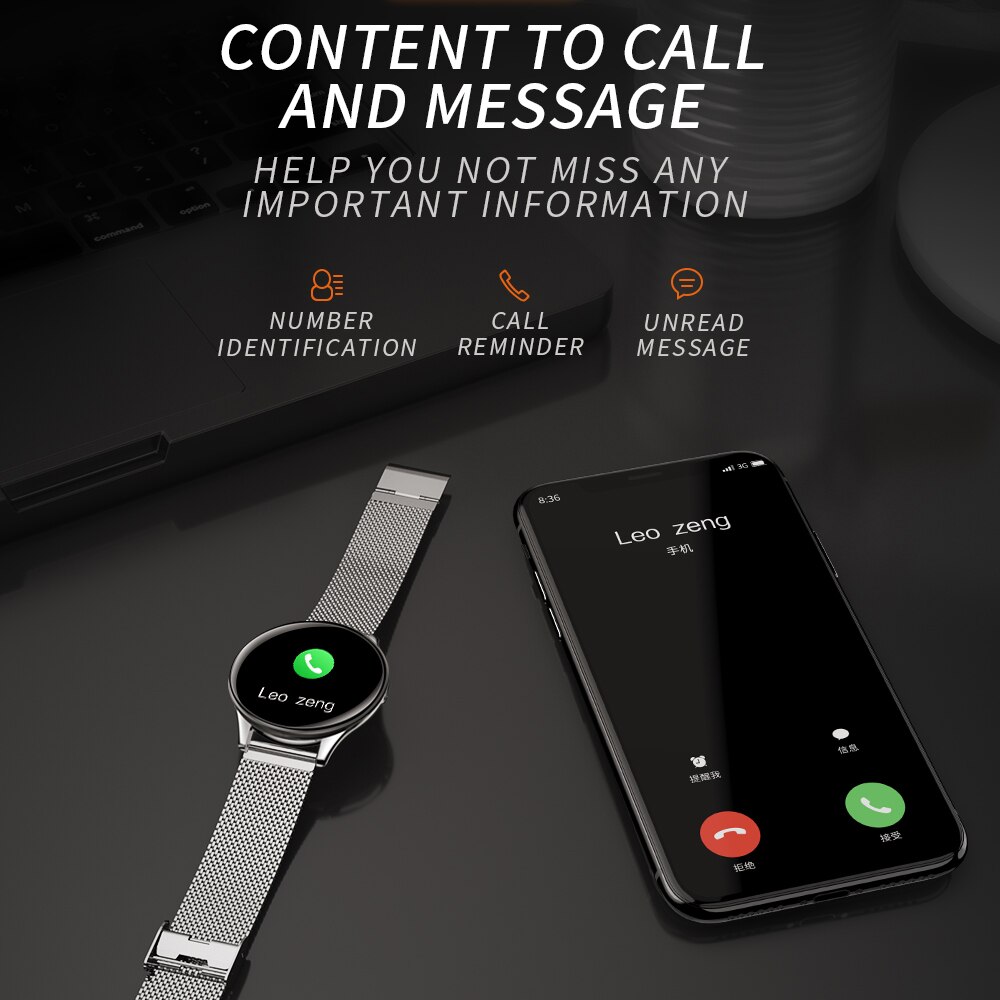 Smart Horloge Mannen Waterdicht Gehard Glas Fitness Hartslagmeter Bloeddruk Sport Mannen Vrouwen Smart Band Pk Garmin SN58