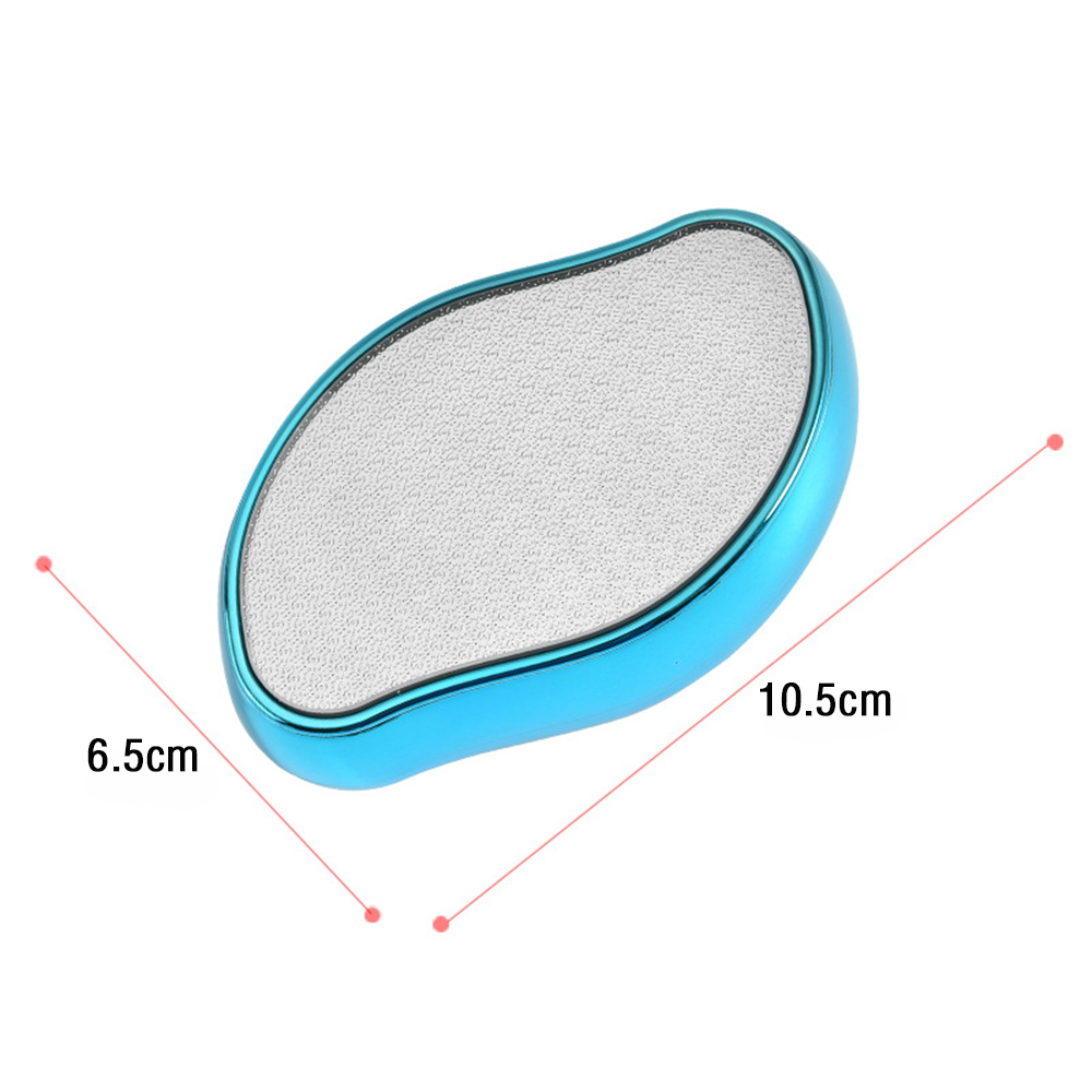 Placa de pie para Peeling, piedra de Peeling, pie viejo fluorescente, artefacto de Peeling, placa de nanovidrio, Lima exquisita, 1 ud.