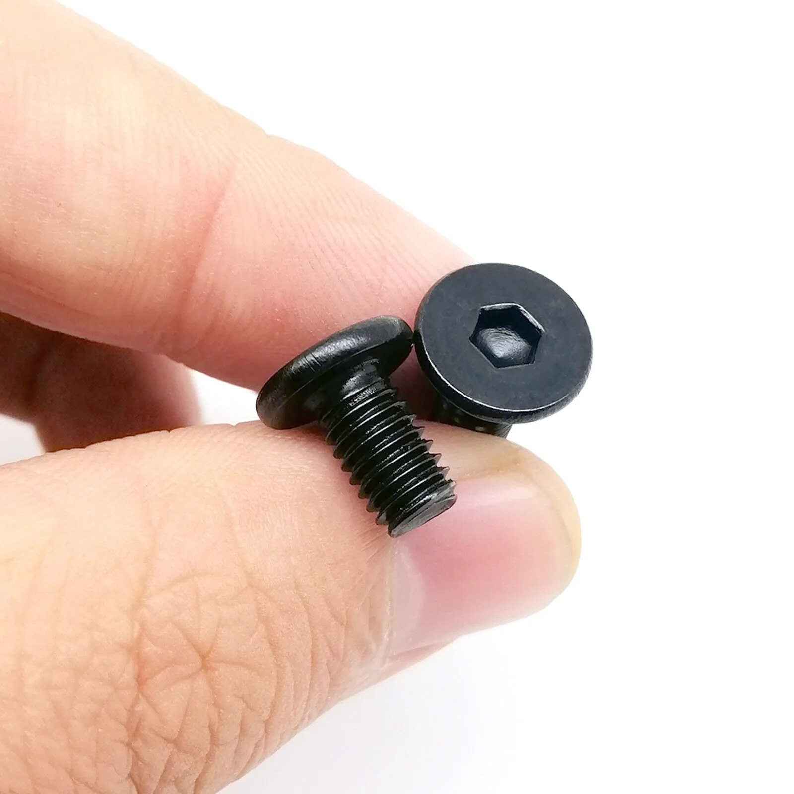 Allen Hexagon Ultradunne Hex Socket Ultra Dunne Platte Wafer Hoofd Schroef Bout M2 M2.5 M3 M4 M5 M6 M8 Zwart Verguld 304 Roestvrij Staal