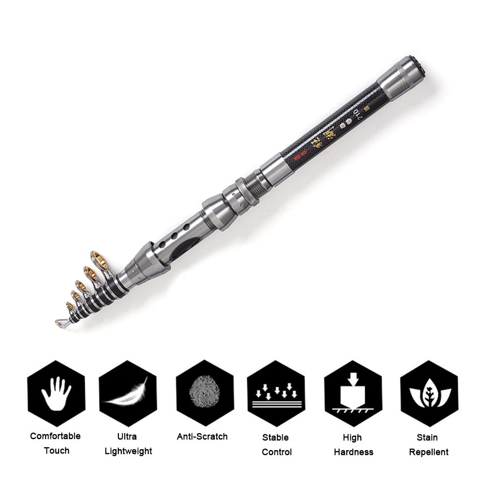 Lixada Telescopische Hengel Reel Combo Volledige Kit Hengel Gear + Spinning Reel + Lijn Lokt Haken Met Zak voor Vara De Pesca