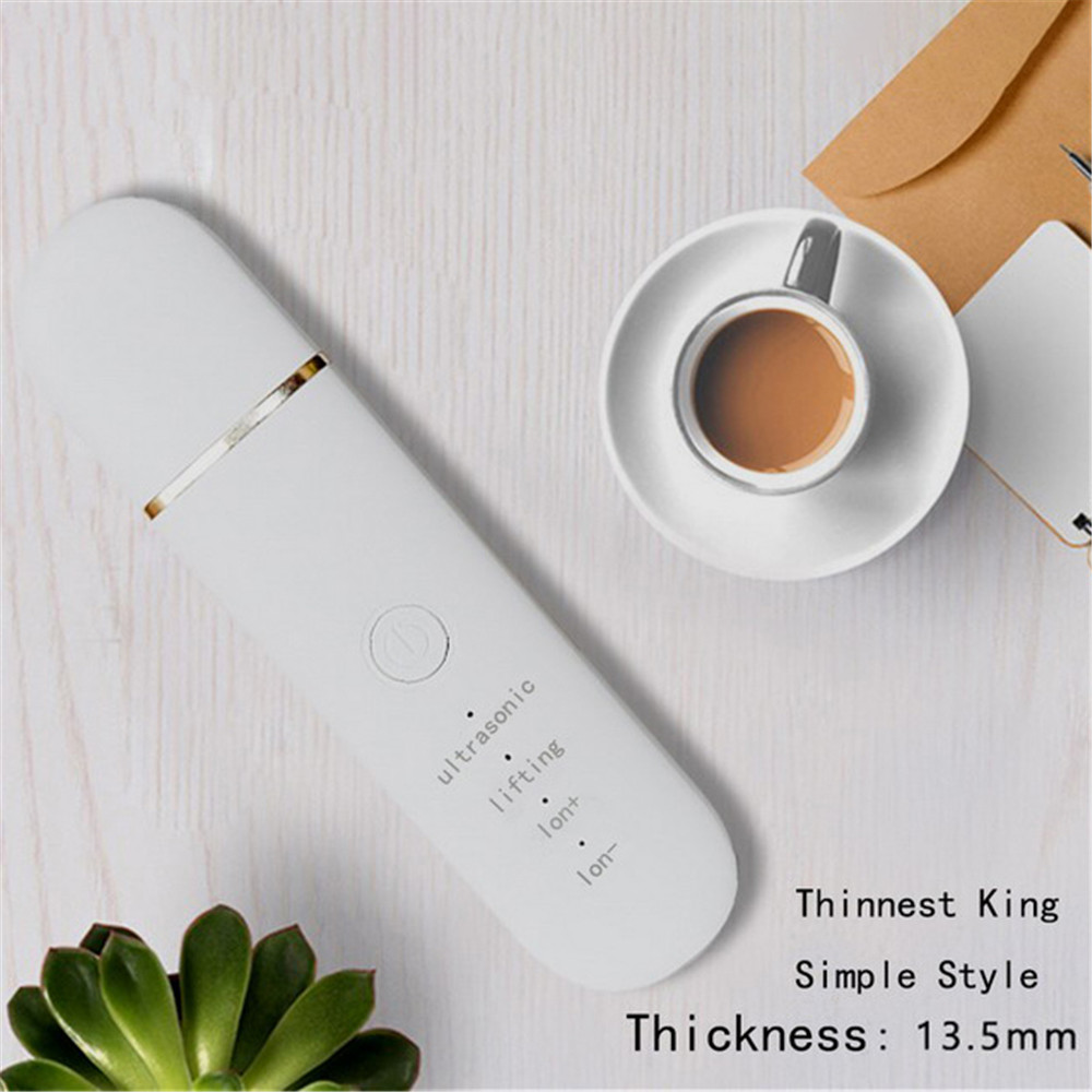 Wibracje ultradźwiękowe skruber skóry twarzy usuwająca zaskórniki szczotka robić twarzy łopata czysty peeling podnoszenie twarzy głębokie czyszczenie twarzy