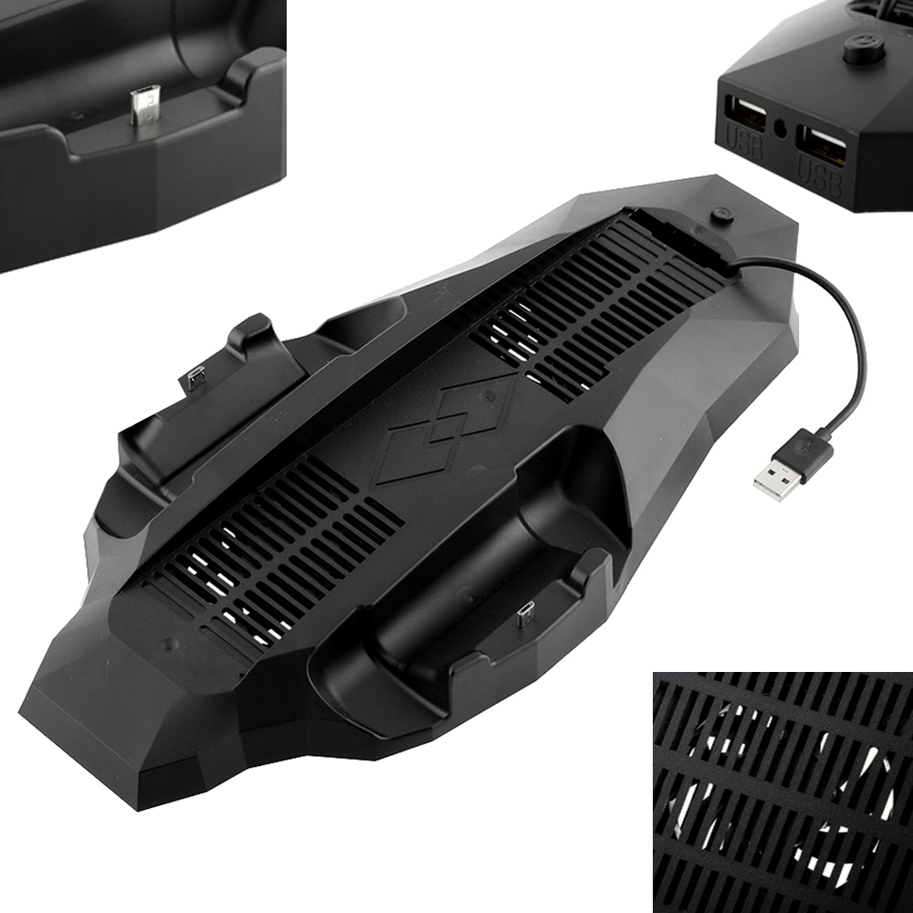 Vertikaler dual-lüfter-kühler für sony  ps4 ladestation, ständer, halterung, 4 für  ps4 , passend für playstation 4 ladestation