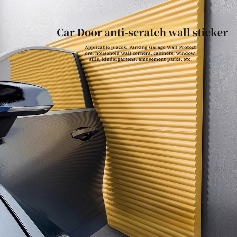 2M/4M Garage Wand Schutz Säule Schutz Aufkleber Auto Tür Ecke Anti Kollision Schutz Pad Sicherheit Parkplatz lip Stoßstange Schützen