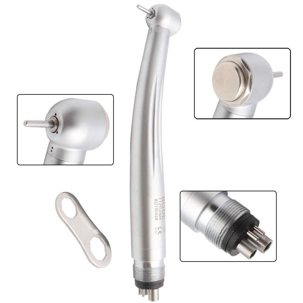 Dental High Speed Handpiece Air Turbine Torque TU Push Borden 2 Hole B2 Midwest 4 Hole M4: Torque TU 4 Hole