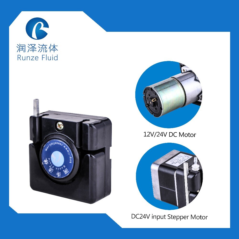 4 Rollers Low Pulse Peristaltic Pump Head Mini Dosing Head China