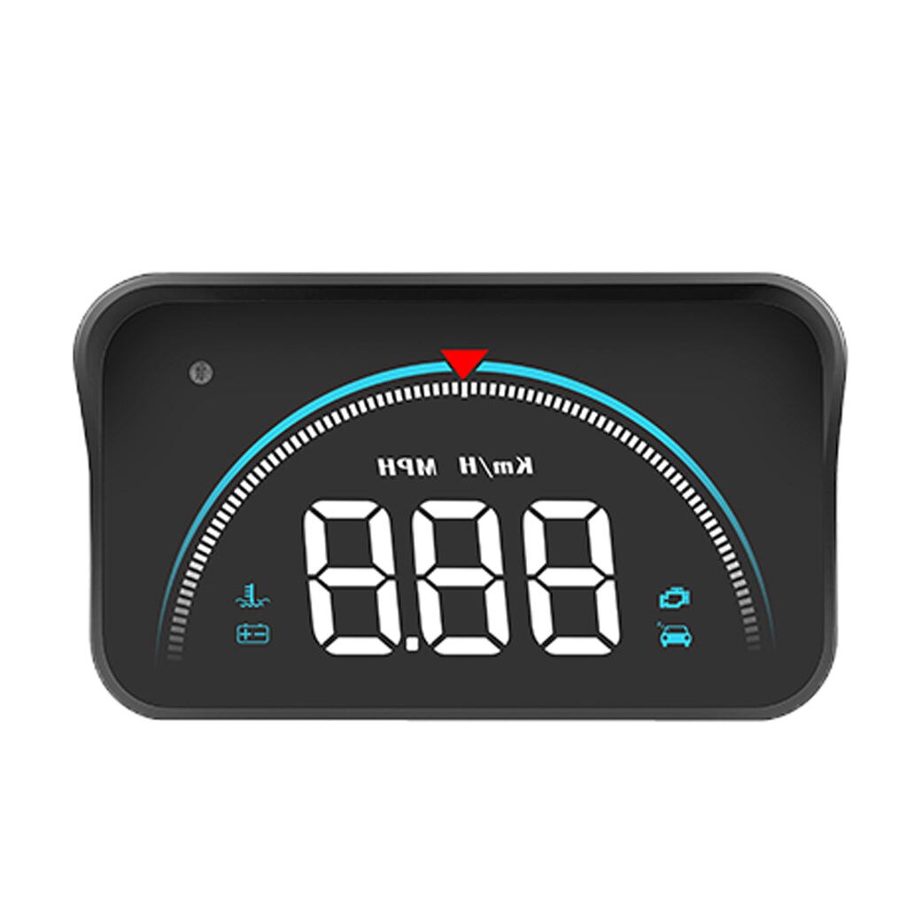 Velocímetro Digital M8 para coche, odómetro, pantalla frontal, alarma de advertencia de exceso de velocidad, HUD