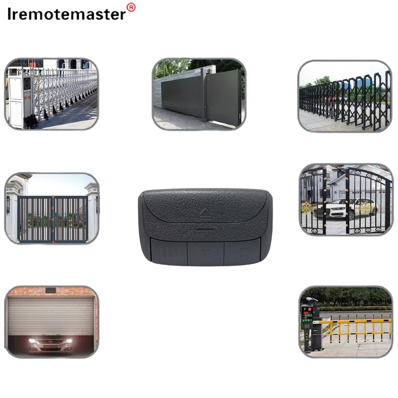 Universele garagedeur afstandsbediening 287-868MHz deur afstandsbediening kloon 3 in 1 controle drie garagedeuren Inclusief auto zonneklep