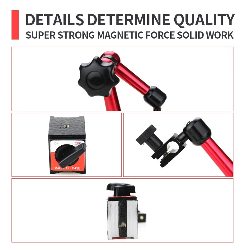 Support de Table magnétique électrique universel, outil de mesure micromètre indicateur de cadran de serrage