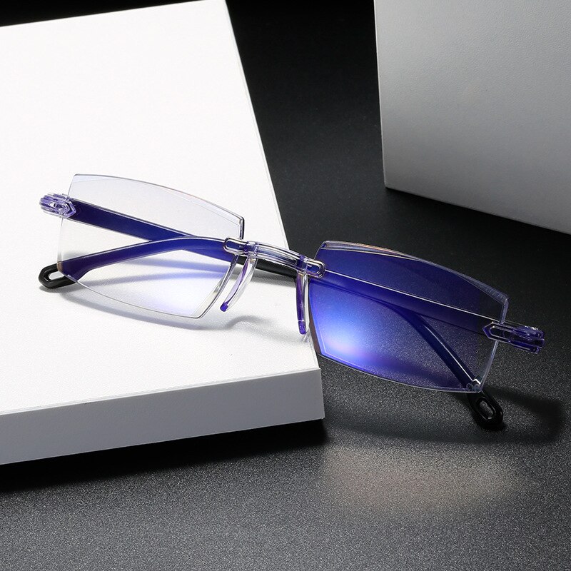 -1.0 -1.5 -2.0 -2.5 -3.0 -3.5 -4.0 reunatonta anti blue light myopia lasit kehyksettömät likinäköiset silmälasit naisten miesten unisex