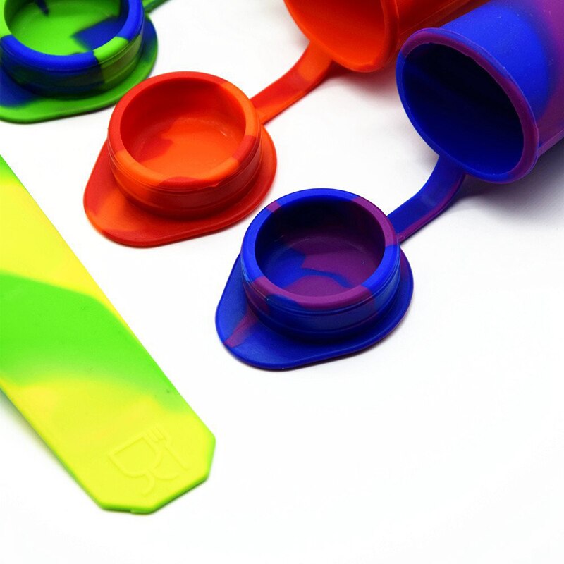 6- färg silikon push-up fryst stick form glass yoghurt gelé klubba klubba tillverkning form direktförsäljning bra