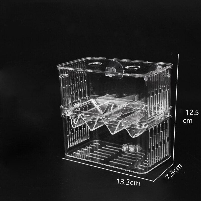 Small Fish Breeding Box Aquarium Isolation Box Tropical Fish Small Isolation Box Fish Spawning Room Aquarium Accessories