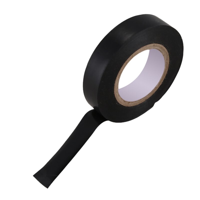 PVC Electrical Wire Insulating Tape Roll Black 20M Length 16mm Wide Black