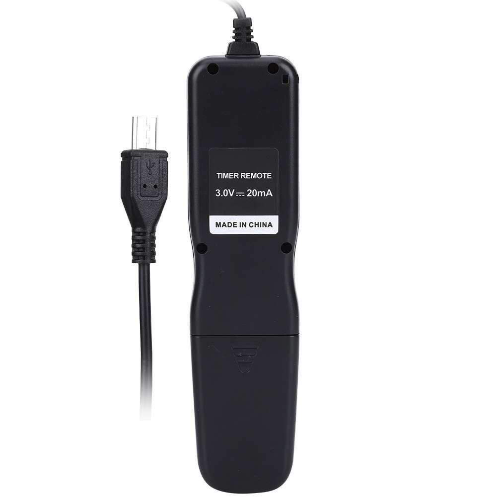 Atirar RM-VPR1 preto temporizador automático de controle remoto preciso sincronismo obturador cabo liberação para sony a6/a7/a6000/a7000/a5000