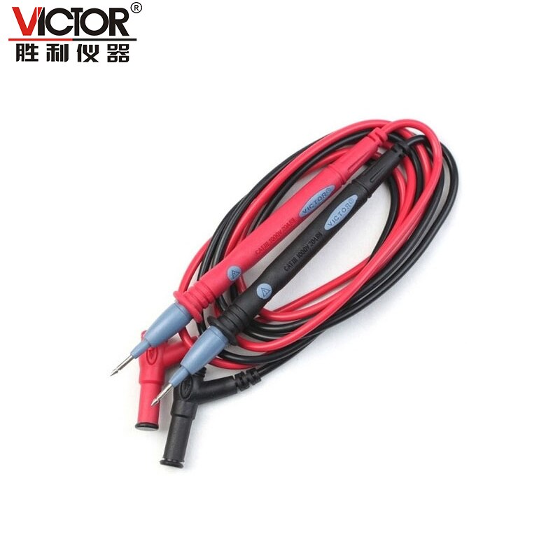 1Pair Universal Probe Test Leads Cable 1000V 20A For Multimeter Meter VC99 VC97 vc9808