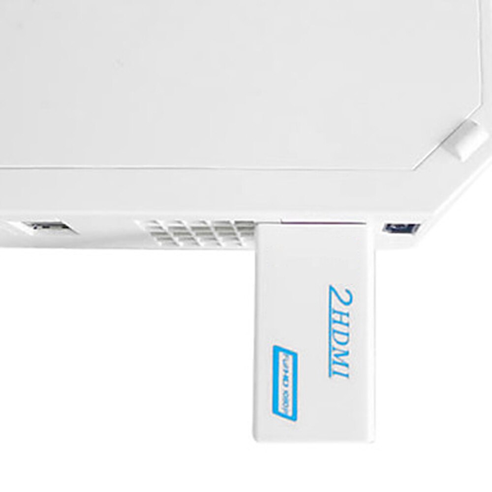 Für Wii zu HDMI Adapter Konverter Unterstützung 720P 1080P 3,5mm Audio- Für W-II 2 HDMI