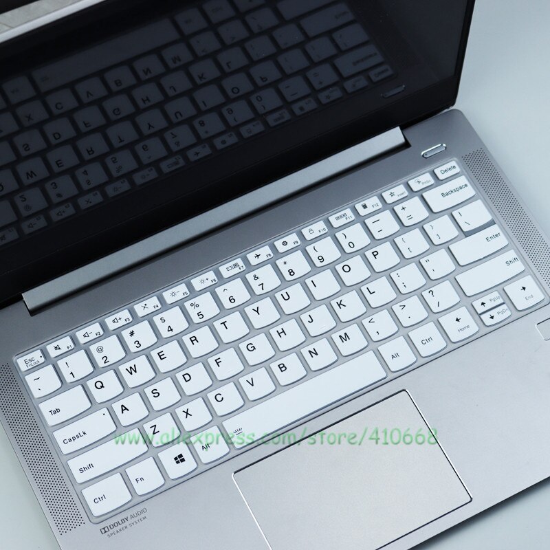 Dust cover Silicone Laptop Keyboard Cover Protector Skin For Lenovo Ideapad 5 pro Gen 6 14ITL6 14acn6 14acu6 14 inch (14" AMD): White