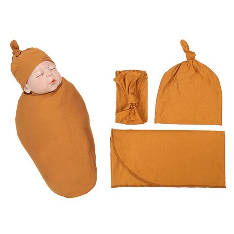 Odbieranie koce otulaczek noworodek zawinąć noworodki koc noworodki fotografia dziecko fotoshoot zdjęcie noworodka rekwizyty pieluszki gorący