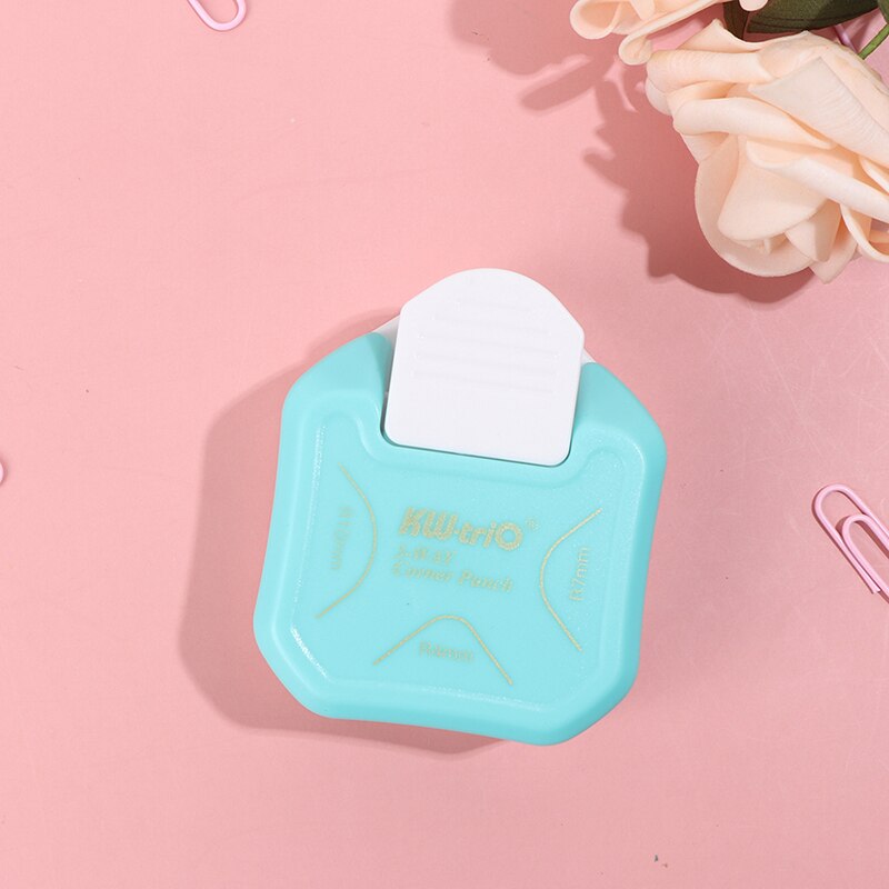 3 in 1 Corner Rounder Punch 3 Way Corner Cutter for Paper Craft Laminate DIY