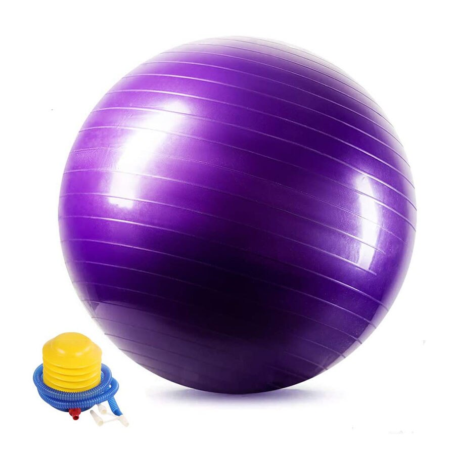 Yoga Exercise Ball Chair Core Strength Training Fitness Massage Sports Goods Mat