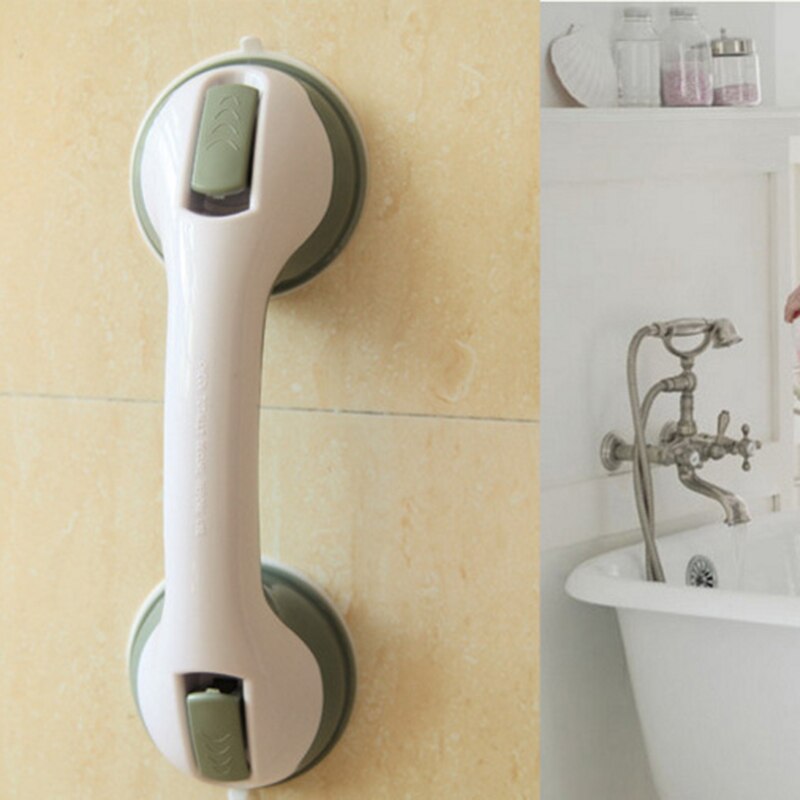 Bathroom Shower Vacuum Handle Suction Cup Safety Handle Anti Slip Support Toilet Help Hand Rail Safe Grab Bar Handrail Grip