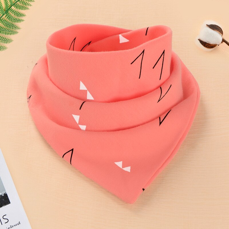 45*31 Cm Zachte Katoenen Bandana Baby Slabbetjes Double Layer Baby Baberos Burp Doek Voeden Kiel Gesp Peuter Sjaals dribble Handdoeken: 9