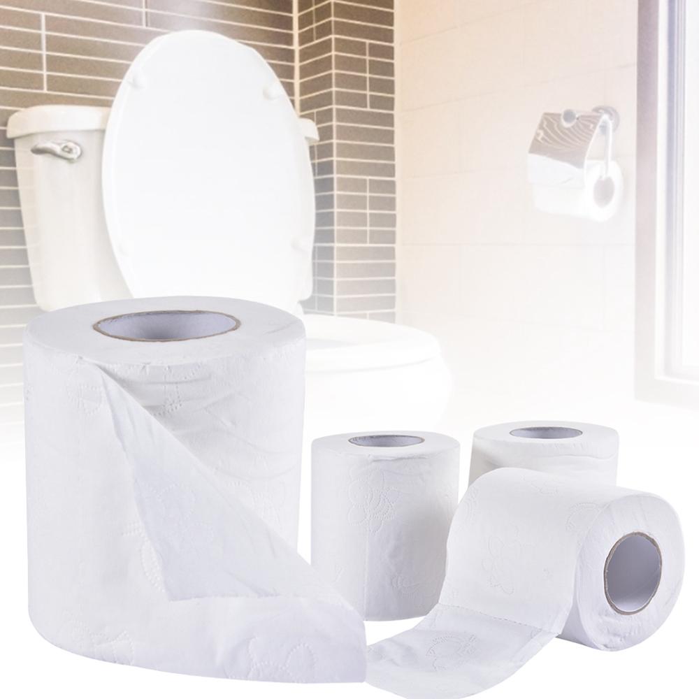 10pcs Three Layer Toilet Tissue Home Bath Toilet Roll toilet paper Soft Toilet Paper Skin-friendly Paper Towels