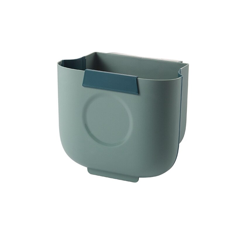 Opvouwbare Keuken Prullenbak Papier Recycling Bin Prullenbak: green / 6l