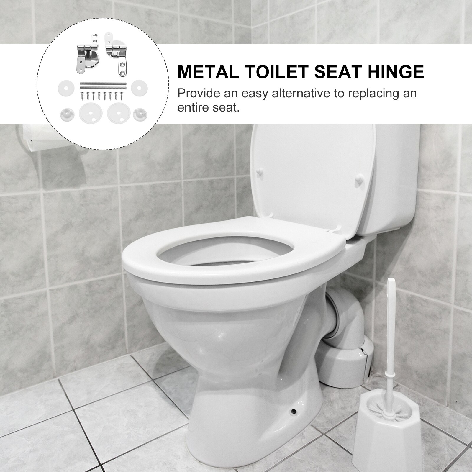 1 Set Toilet Seat Fittings Toilet Seat Hinges Fixings Hinge Toilet Seat Screw