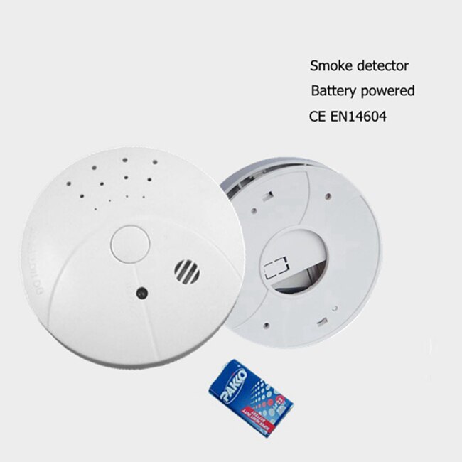 Independent Smoke Detector Sensor Fire Alarm Home Security System Firefighters Smoke Alarm Fire Protection
