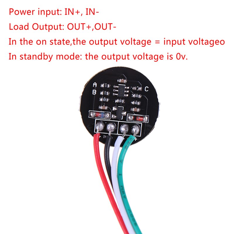 3v-30v 12v mini kapasitiv berøringsbrytermodul lås / jogge utløser håndtering bistabil