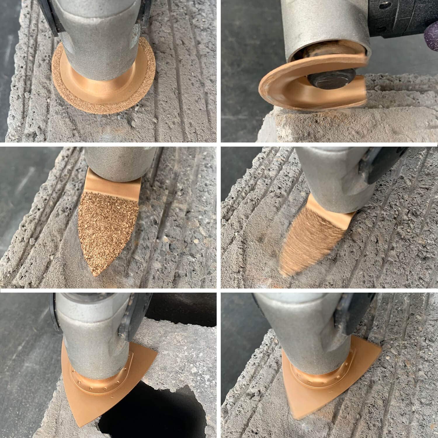 Carbide Oscillerende Tool Zaagbladen Voor Quick Change Multi-Gereedschap Tegel Poreuze Beton Cement Keramiek Snijden Accessoires
