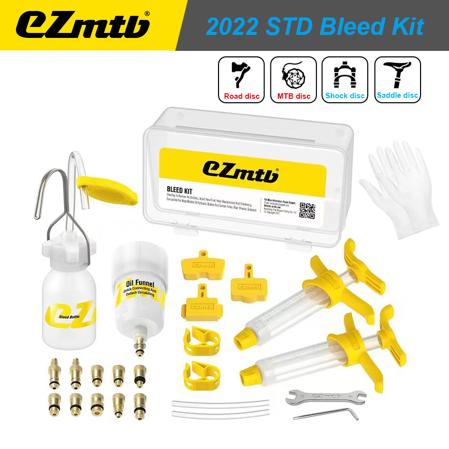 Ezmtb 2023 Pro 2024 Lite MTB Road Fiets Hydraulische Schijfrem Olie Bleed Kit Tools Voor SHIMANO SRAM Avid Fiets Rem reparatie Tool