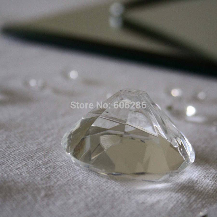 10 stks/partij Bruiloft Tafel Decoratie Diamond Crystal Plaats Kaarthouder photo holder trouwbedankjes