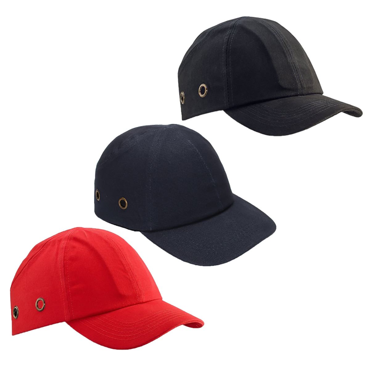 Adjustable Safety Bump Cap Lightweight and Breathable Hard Hat Head Helmet Workplace Construction Site Head Protection Cap