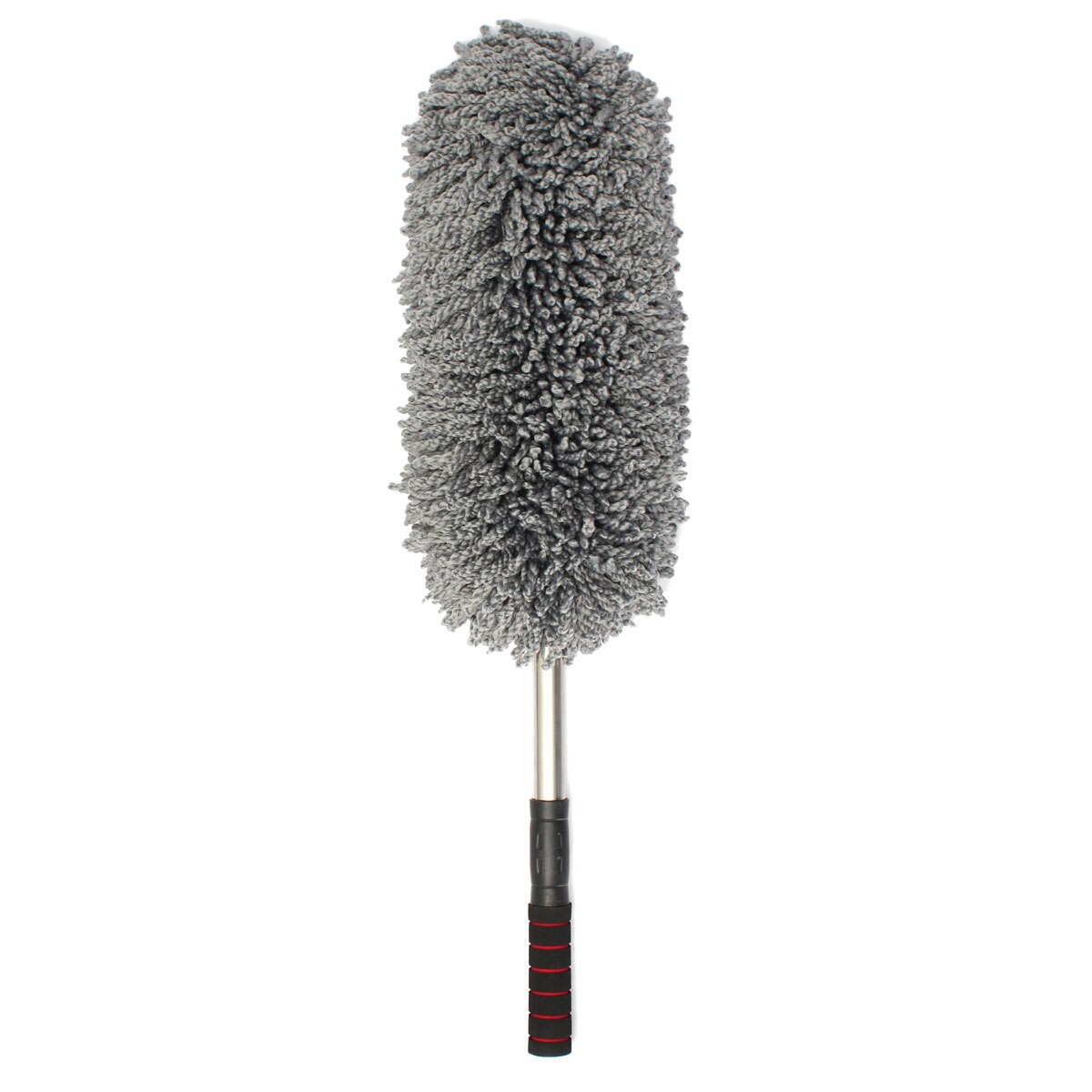 Praktisk biltvätt rengöring borste damm damm vax mopp mikrofiber teleskop damm verktyg