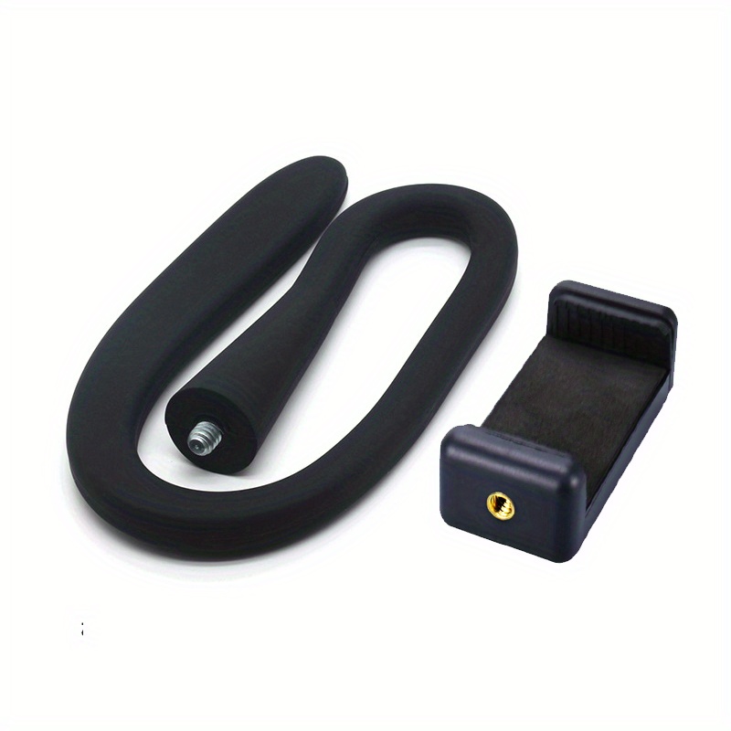 1 Stück tragbarer, flexibler Handyhalter-Ständer für Laufband, Spinbike, Kinderwagen, Einkaufswagen, Bett, Auto, Küche, Schreibtisch: Default Title