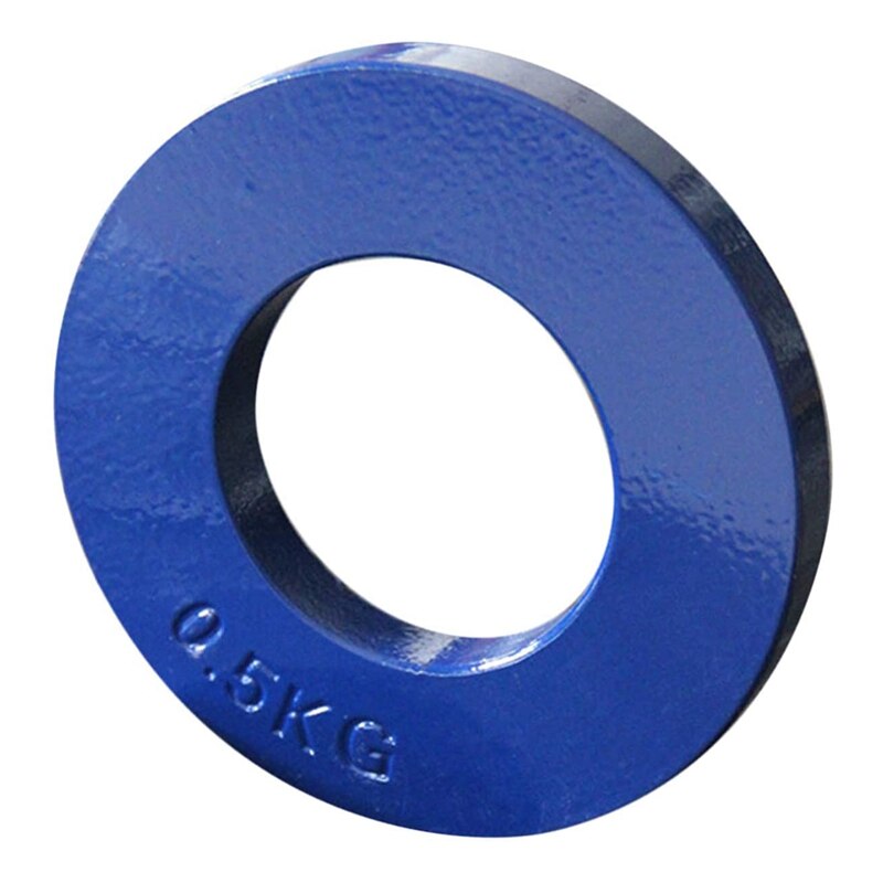 Mini plaques de poids pour l'entraînement musculaire, accessoire de disque précis: Bleu