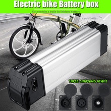 Plastic Batterij Box Voor Elektrische Fiets 36V / 48V Grote Capaciteit 18650 Houder Case Voor E-fiets/Opvouwbare Elektrische Voertuigen